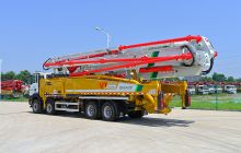 XCMG official new with sitrak chassis China 58m concrete pump truck HB58V price